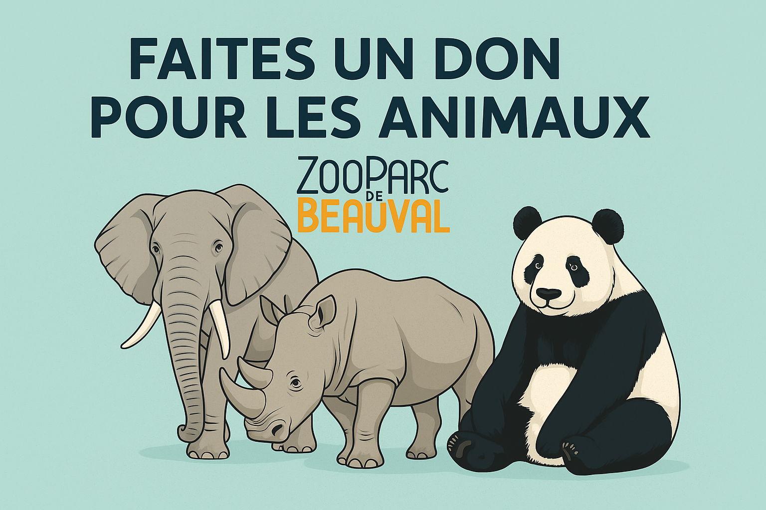 Animaux protégés à Beauval